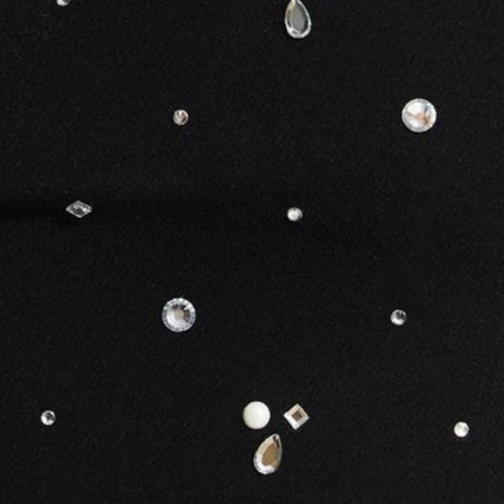 Black Rhinestone Bustier - Picture 2 of 2